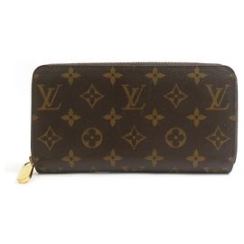 Louis Vuitton Monogram Zippy Long Wallet