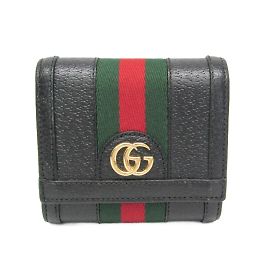 Billetera bi-fold Gucci Ophidia Sherry Line Double G