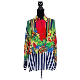 Gianni Versace Vintage-Hemd aus den 80ern von Istante by Versace