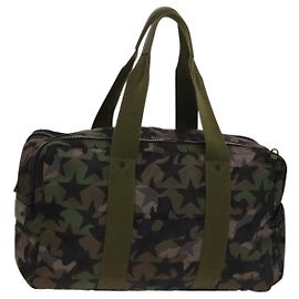 VALENTINO Borsa Boston in nylon camouflage Auth bs26223