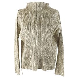 Gucci Chaqueta de poliéster Issey Miyake marrón para mujeres