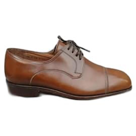Joseph Fenestrier Derby in pelle marrone chiaro