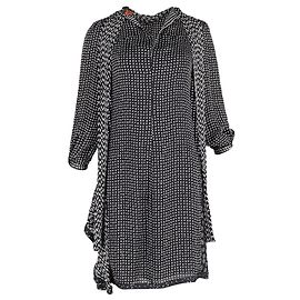 Missoni bedrucktes Kleid aus mehrfarbigem Seidenstoff