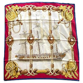 Hermès Tribord Seidentuch 90x90