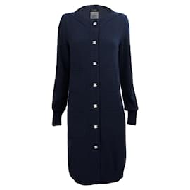 Chanel Cardigan in cashmere navy Eternal CC Turlock