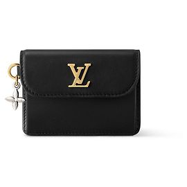 Louis Vuitton Tarjetero recto verso LV Tiny negro