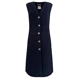 Chanel Vestido Chaqueta Botones Gripoix CC París / Dubái 46 FR