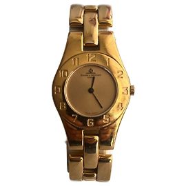 Baume & Mercier Linea Uhr goldplattiert