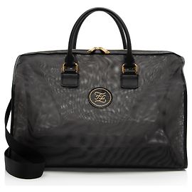 Duffle in rete Karligraphy di Fendi