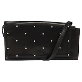 Gianni Versace Schultertasche aus braunem Leder mit Silber authentisch bs26882