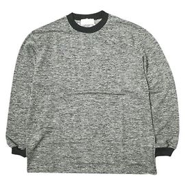 Autre Marque Ernie Palo Melange Leinenmix Langarm-T-Shirt