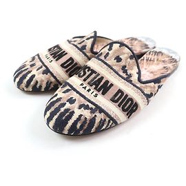 Mule in Jacquard Dior da indossare