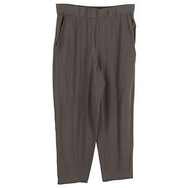 Pantalones Gartered Max Mara Leisure en algodón gris