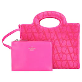 Sac à épaule ouvert Valentino Garavani VLogo Monogram The Third