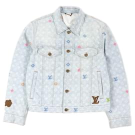 Chaqueta de mezclilla Monogram Louis Vuitton Indigo