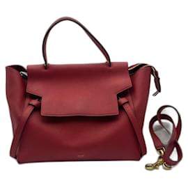 Borsa a mano Céline in pelle rossa