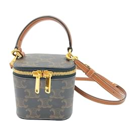 Celine Triomphe Mini Vanity Case Borsa a Spalla - Céline