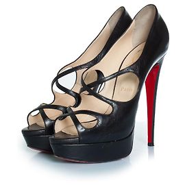 Christian Louboutin, décolleté platform Black Mademoi