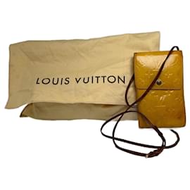 Vintage Louis Vuitton Vernis Leder Tasche gelb
