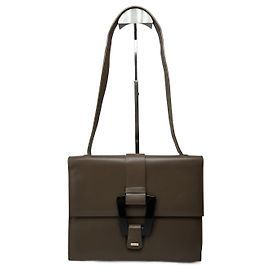 Borsa in pelle vintage Gucci marrone