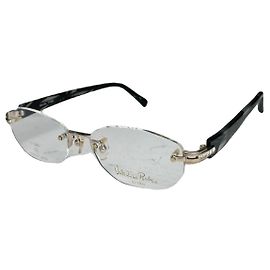 Autre Marque Gafas de sol de plástico negro