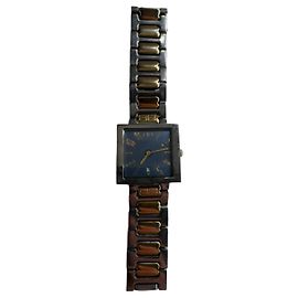 Balenciaga Gold Steel Uhr