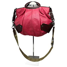 Borsa Marni vintage 2 vie rosso marrone