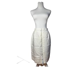 Falda vintage Dior blanca M