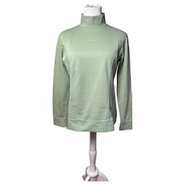 Vintage Balenciaga Rollkragenpullover grün M