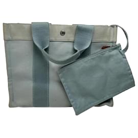 Vintage Hermes Bag light blue - Hermès