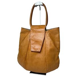 Bolso de cuero camel 2 en 1 Vintage Vivienne Westwood
