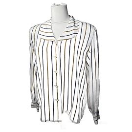 Camisa a rayas vintage Balenciaga M