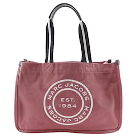 Autre Marque Borsa tote in tela con logo Marc Jacobs rosa