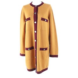 Bicolor Strickjacke COCO aus Kaschmir von Chanel