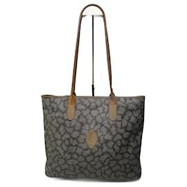 Borsa in pelle vintage Yves Saint Laurent marrone grigio marrone