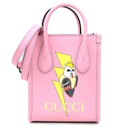 Gucci rosa Lederhandtasche - Bananya-Kooperation