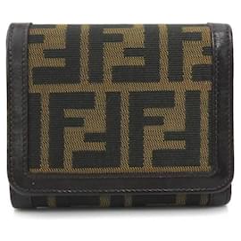 Fendi Zucca Dreifach-Brieftasche