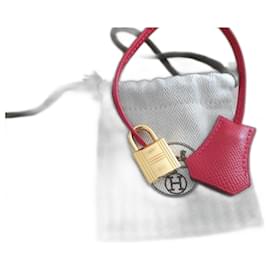 Glocke, Reißverschluss und Hermès Schloss aus vergoldetem Stahl mit Staubbeutel für Kelly, Birkin
