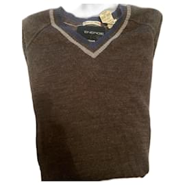 Little Energy Wool Sweater Brown Grey - Autre Marque