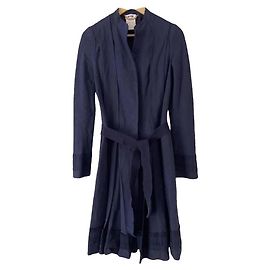 Moschino Mantelkleid Dunkelblau Hanf