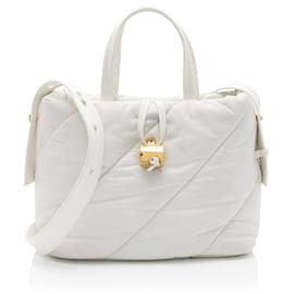 Off White Borsa tote in pelle Off-White con borchie
