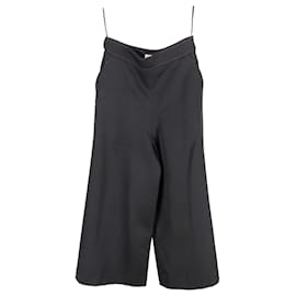 Temperley London Culottes aus schwarzem Polyester