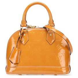 Louis Vuitton Marrone Monogramma Vernis Alma BB