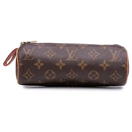 Trousse Ronde à Crayons Monogram Marron Louis Vuitton 20