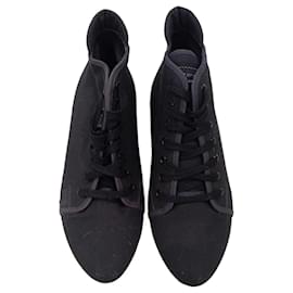 Marineblaue Leinenschuhe Marc Jacobs Größe 41