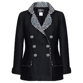 Chaqueta negra de lentejuelas Chanel 12K$ París / Shanghái 40 FR