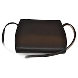 Borsa a tracolla Blumarine in raso nero