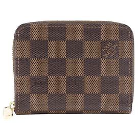 Monedero Zippy Louis Vuitton en lona Damier