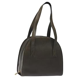 Céline Borsa a Spalla CELINE in Pelle Verde Oro Auth 125743