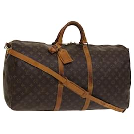 LOUIS VUITTON Monogram Keepall Bandouliere 60 Borsa Boston M41412 LV Auth 125967